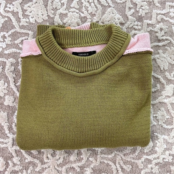 Forever 21 Chunky Colorblock Sweater - Picture 13 of 13